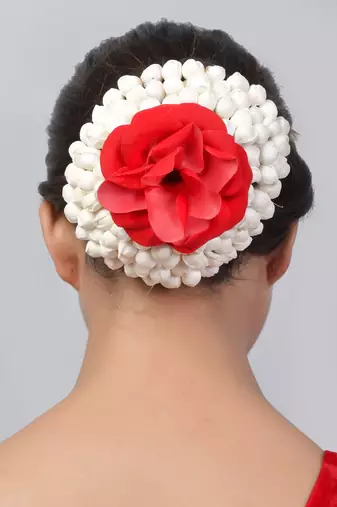 Mogra beni rose centre bun juda cover