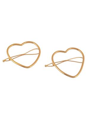 Pair of heart shape bobby pin 3
