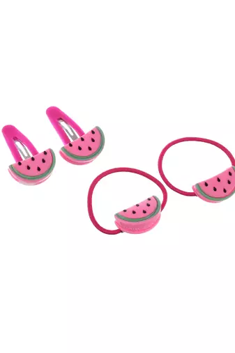 Set of 6 mushroom hair accessory set