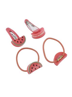 Set of 8 watermelon hair accessory set 5