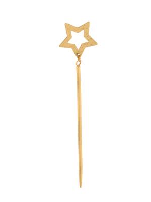 Pentagon gold shooting star hairstick 3