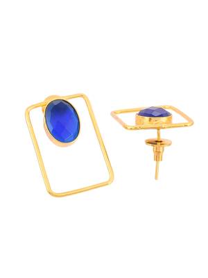 Gold plated drop earrings 3