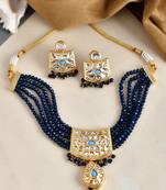 Kundan choker jewellery set