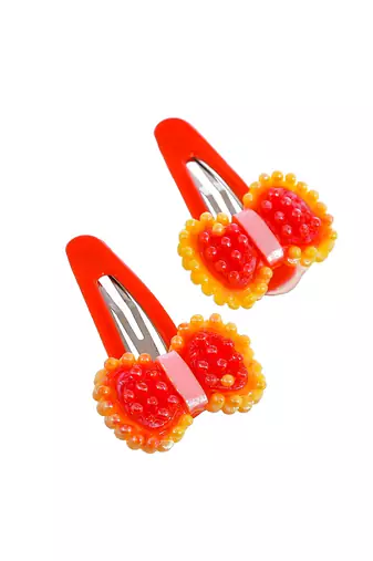 Set of 4 bow hair pin