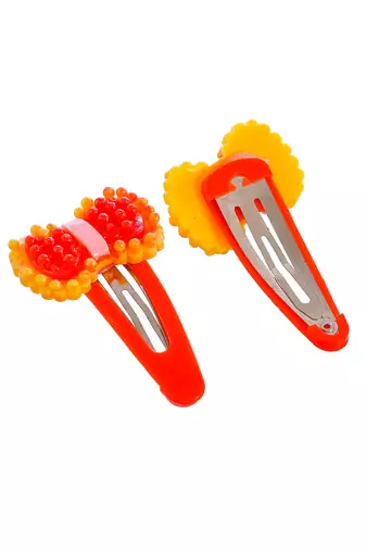 Set of 4 bow hair pin