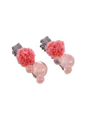 Set of 10 fur alligator hair pin 3