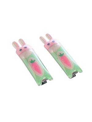 Set of 10 jelly alligator hair pin 3