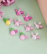 Set of 9 cute alligator hairclip