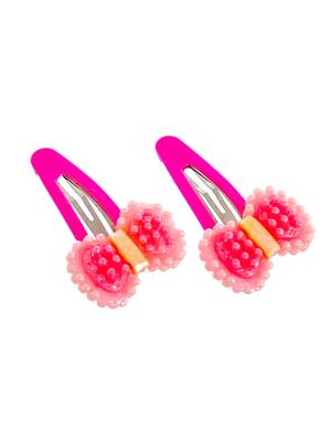 Set of 4 bow tic tac hair pin 3