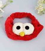 Red fur cute hairband