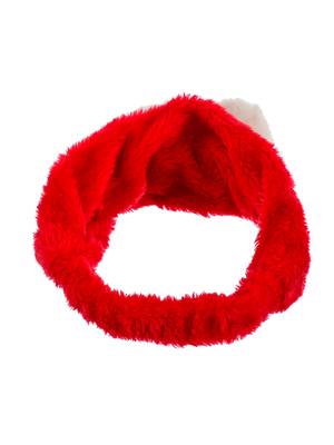 Red fur cute hairband 2