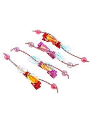 Set of 4 bow alligator hair clip 2