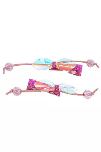 Set of 4 bow alligator hair clip