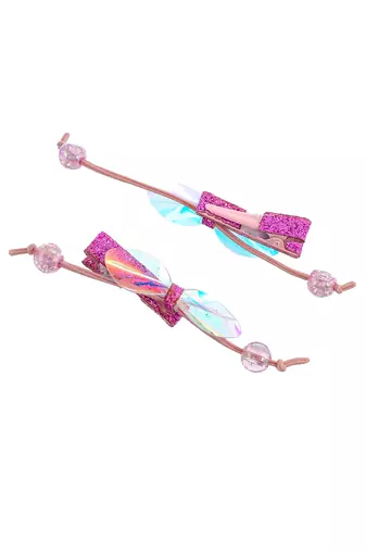 Set of 4 bow alligator hair clip