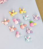 Set of 12 colorful hair accessory for girls