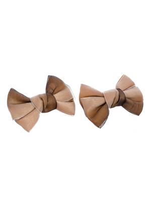 Set of 2 shaded bow hair accessory 2
