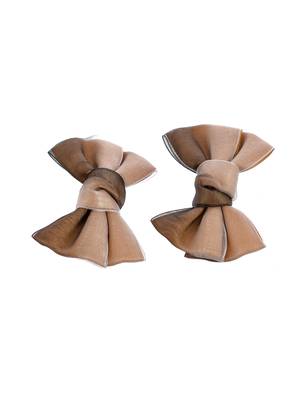 Set of 2 shaded bow hair accessory 3