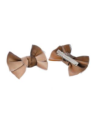 Set of 2 shaded bow hair accessory 4