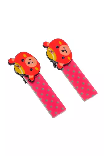 Multi color girls hair accessory set