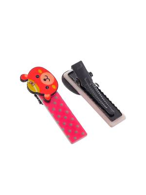 Multi color girls hair accessory set 4