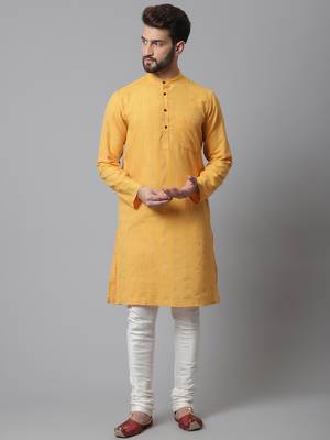 kurta with band collar 2