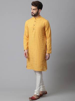 kurta with band collar 3