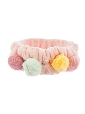 Pastel pink stretchable hairband 3
