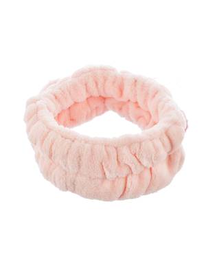 Pastel pink stretchable hairband 4