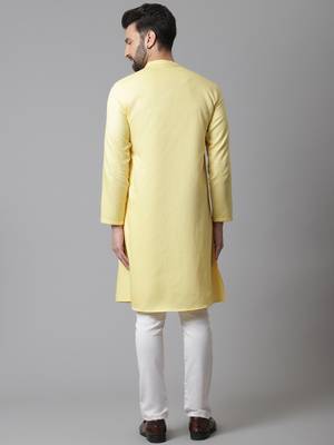 Sherwani kurta with asymetrical cut 4