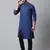Sherwani kurta with asymetrical cut