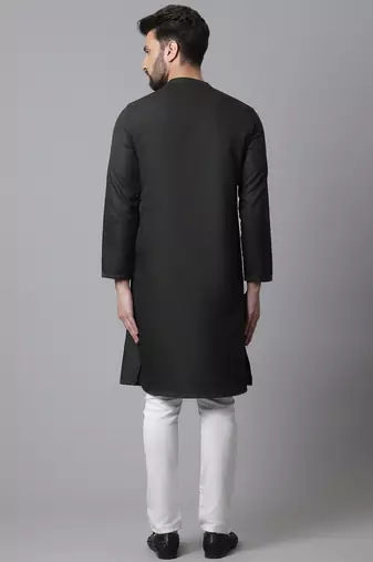 Sherwani kurta with asymetrical cut