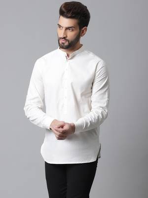 Short kurta with band collar 2