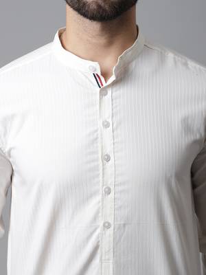 Short kurta with band collar 5