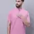 Pure cotton short kurta with band collar