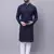 Pure cotton kurta with band collar
