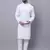 Pure cotton kurta with band collar