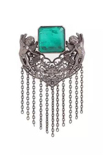 Jadui Naginey Brooch