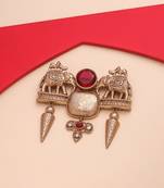 Jungi Haathi Brooch