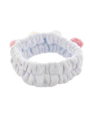4 ball faux fur hairband 2
