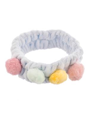 4 ball faux fur hairband 4