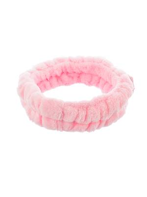 Pink faux fur tweety hairband 4