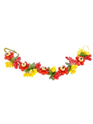 Multicolor bridal hair vine accessory set 4
