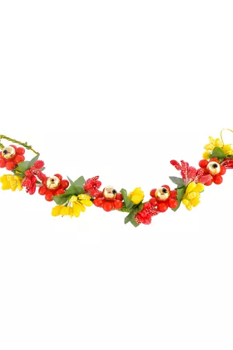 Multicolor bridal hair vine accessory set