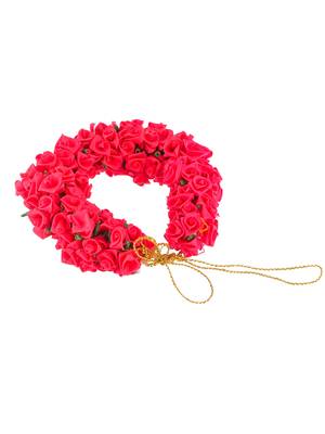 Pink french ribbon hair accessory set 3