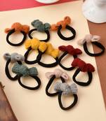 Set of 30 floral multi ponytail holder