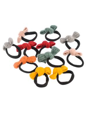 Set of 30 floral multi ponytail holder 2