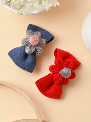 Set of 2 bow hair accessory set 1