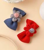 Set of 2 bow hair accessory set