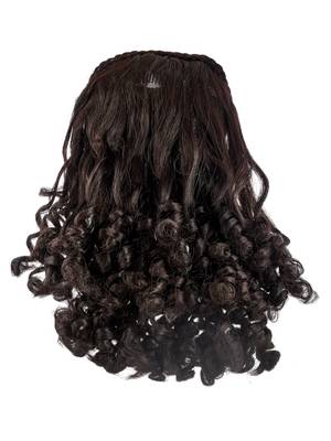 Curly hair extension with hairclip 3