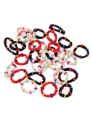 Set of 30 rubberband ponytail holder 2
